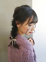 アナ ラーナ(Anna Lanna)&nbsp;Ribbon大人かわいいリボン編み下ろしアレンジ【奥村北斗】表参道