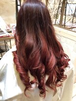 リザ ヘアー サロン 大谷 なんごう店(LIZA hair salon) チェリーピンクグラデ