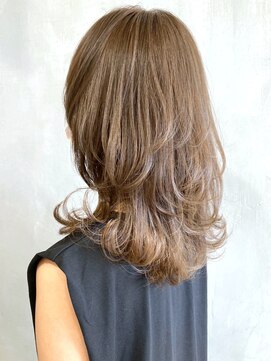 アルバム 新宿(ALBUM SHINJUKU) レイヤーミルクティー_セシルカットココアブラウン_ba300962