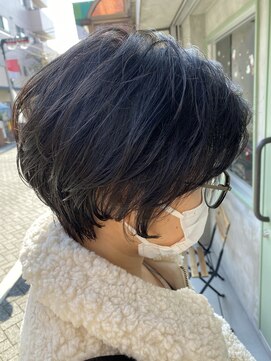 リミュー バイ イフ(lmu by if) ☆お客様style☆ニュアンスパーマショート