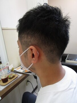 コアフィールフィス(COIFFURE fils) 【見附・今町】men’s hair フェードカット　髪質改善M3D