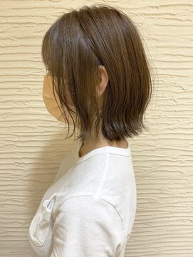 モリオ フロム ロンドン サッポロファクトリー店(morio FROM LONDON) 【morio】札幌ボブ　ふわっと耳かけ波ボブ