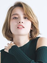 コムマティス 恵比寿ガーデンプレイス(Comme Matisse)&nbsp;ボブ/カーキグレージュ/大人かわいい[恵比寿/恵比寿駅]