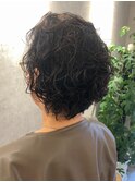 【BOND周のサロンスタイル】大人ボブパーマ/ウェーブ巻き