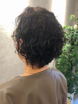 ボンドバイテトテ 三宮元町(BONDbytetote) 【BOND周のサロンスタイル】大人ボブパーマ/ウェーブ巻き