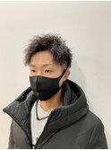 イナズマツイスト×アップバングショート