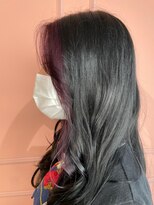スペックホルダーミミ(Spec Holder mimi) ２０代３０代　イヤリングカラー  ラベンダー　髪質改善　美髪