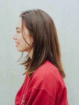 美容室 グローブ 船橋店(globe) かき上げミディアムスタイル[船橋/船橋駅]