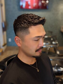 ワンワンオー バーバーショップ 長浜店(@110 BARBER SHOP)の写真/【デキる男は眉毛から】大人気アイブロウ◎男女ともに好感度の高い"Style"ならお任せ☆[赤坂]