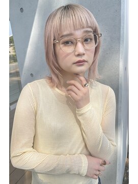 ステラ(stella) ハイトーン×ウルフボブ