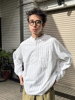 ヒュージ 三軒茶屋(huge)&nbsp;アップバング/束感ショート/ツーブロックマッシュ/コンマヘア