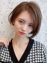 ウィズ 花見川店(Wiz)&nbsp;前下がりひし形小顔ボブ丸みショート