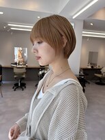 サンド 池袋(sand)&nbsp;イメチェン/ショート/ショートボブ/ベージュ