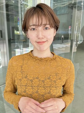 ロンド 銀座(Lond) ☆【春日美月】ふわっと大人かわいい/ショートヘア＆パーマ
