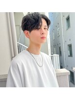 エストアール フクオカ 福岡博多店(est-r. Fukuoka)&nbsp;福岡/博多/センターパート/ニュアンスパーマ