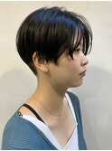 【 ハンサム刈り上げショート × ストレート 】浅野美紀