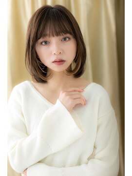 カバーヘア イヴ 戸頭店(COVER HAIR EVE) イヤリングカラー外国人風内巻きワンカールTb3戸頭20代30代40代