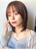新宿 ショート ウルフヘア 20代30代40代50代 丸みショートボブ