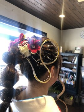 エシェル(echelle) ヘアセット