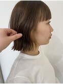 ボブとインナーカラー