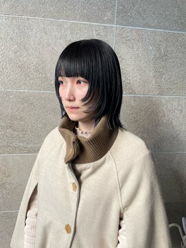 スニュウ(snuw) 顔周りカット／切りっぱなし