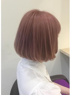 フェリアキツネ(FELIA KITSUNE) ピンクベージュボブ