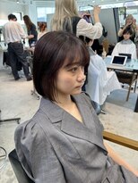 トレス(TRESS)&nbsp;ボブレイヤー　切りっぱなしボブ　ミニボブ　内巻きボブ