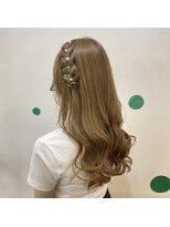 ヘアーアンドメイクアップモパ&nbsp;アレンジ