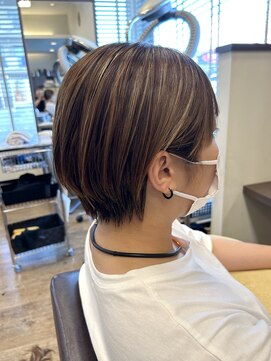 ヘアーブランドジン パルト(HAIR BRAND Jin Palt) お手入れ簡単ショートヘア