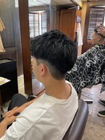 リットジェンツ 千葉(Lit Gents)&nbsp;ツーブロックショート　SHOHEI