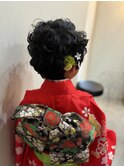 七五三ヘアセット着付メイク