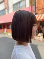 キュート Cute ぱつっとボブスタイル