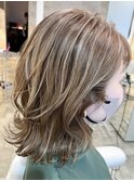 ハイライト×レイヤーカット