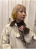 beige × yellow