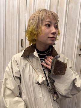 トリコ 梅田茶屋町店(trico) beige × yellow