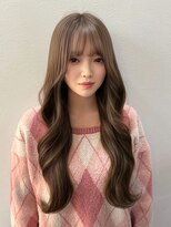 リエンスクレア(RIENS xrea)&nbsp;ちゅるちゅる髪*顔周りレイヤー*ベージュカラー*山本優舞