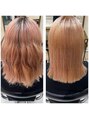 ユアーズヘアセカンド(youres hair 2'nd)&nbsp;ブリーチ毛でハイトーンでも酸性縮毛矯正なら大丈夫です♪