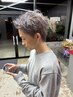 【印象激変】☆似合わせカット＋メンズダブルカラー(ブリーチ1回+オンカラー)