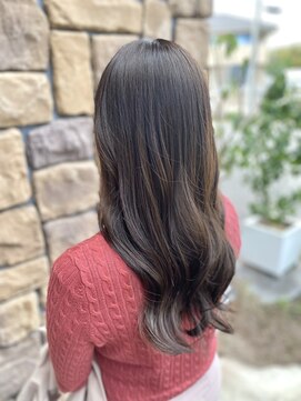 美容室 ルチア ハワイ(Luccica HAWAII) 【luccicaＨＡＷＡＩＩ/森麻乃】オリーブブラウン