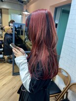 ループウエスト(LOOP WEST)&nbsp;レッドブラックデザインカラー