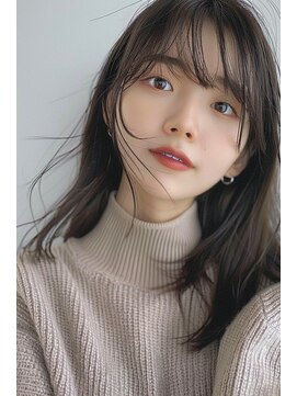 ラナ 新宿(lana) ミディアム/バング/顔周り/レイヤー/【lana hair新宿】