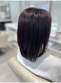 大人女性ウルフカット