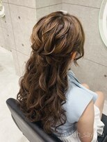 クランルシェ(clan luce)&nbsp;ハーフアップ/心斎橋ヘアセット