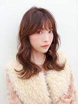 ポイントファイブバイソレイユ 豊橋駅前大通店(.5 by SOLEIL)&nbsp;セミロングシースルーバングレイヤーカット