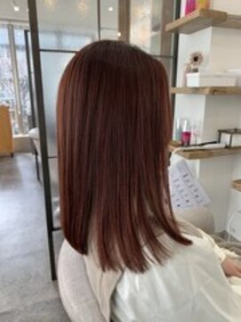 シアアルン 新小岩店(SHEER alun) pink orange