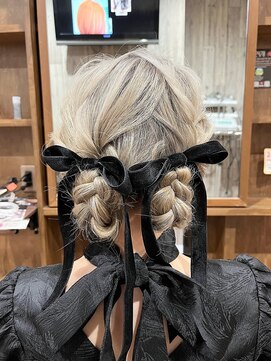 シュカブラ スパングル(Skovla Spangle) ツインおだんご