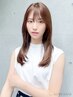 【ケアカラー/カット】6種類の処理剤でケア☆6STEPケアカラー+カット￥10900
