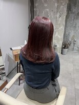 エッセ 大阪梅田茶屋町店(esse)&nbsp;【梅田】秋っぽワインレッドカラー