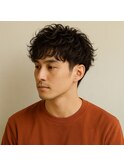 ツーブロックニュアンスパーマ 20代 30代 40代 50代 60代 学割