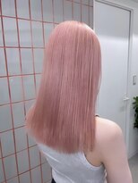 ベレーザ 渋谷神南(Beleza) 16241ブリーチ＆ダブルカラー渋谷ホワイトピンクモーヴピンク